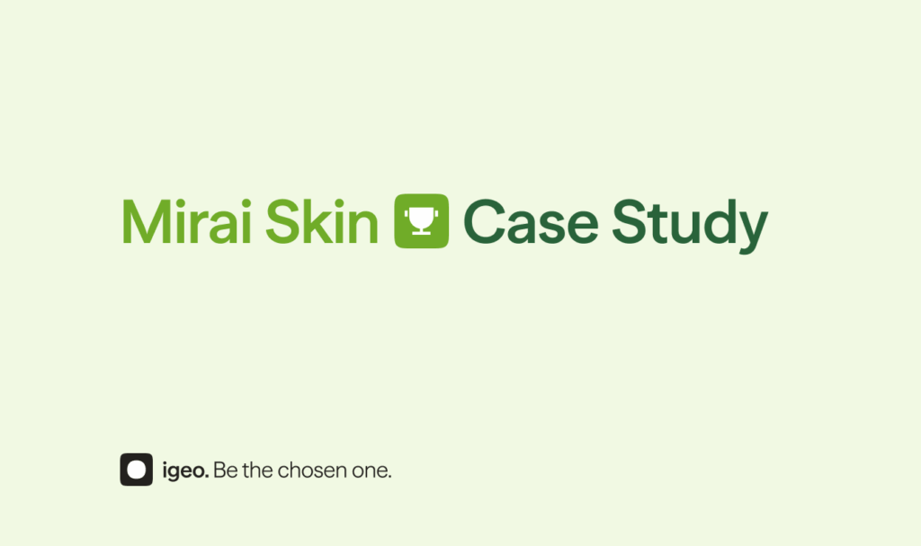 Mirai Skin case study