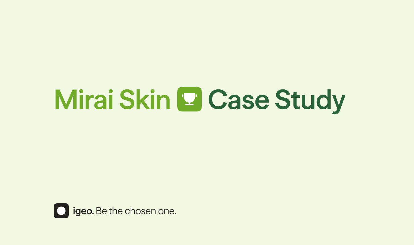 Mirai Skin case study